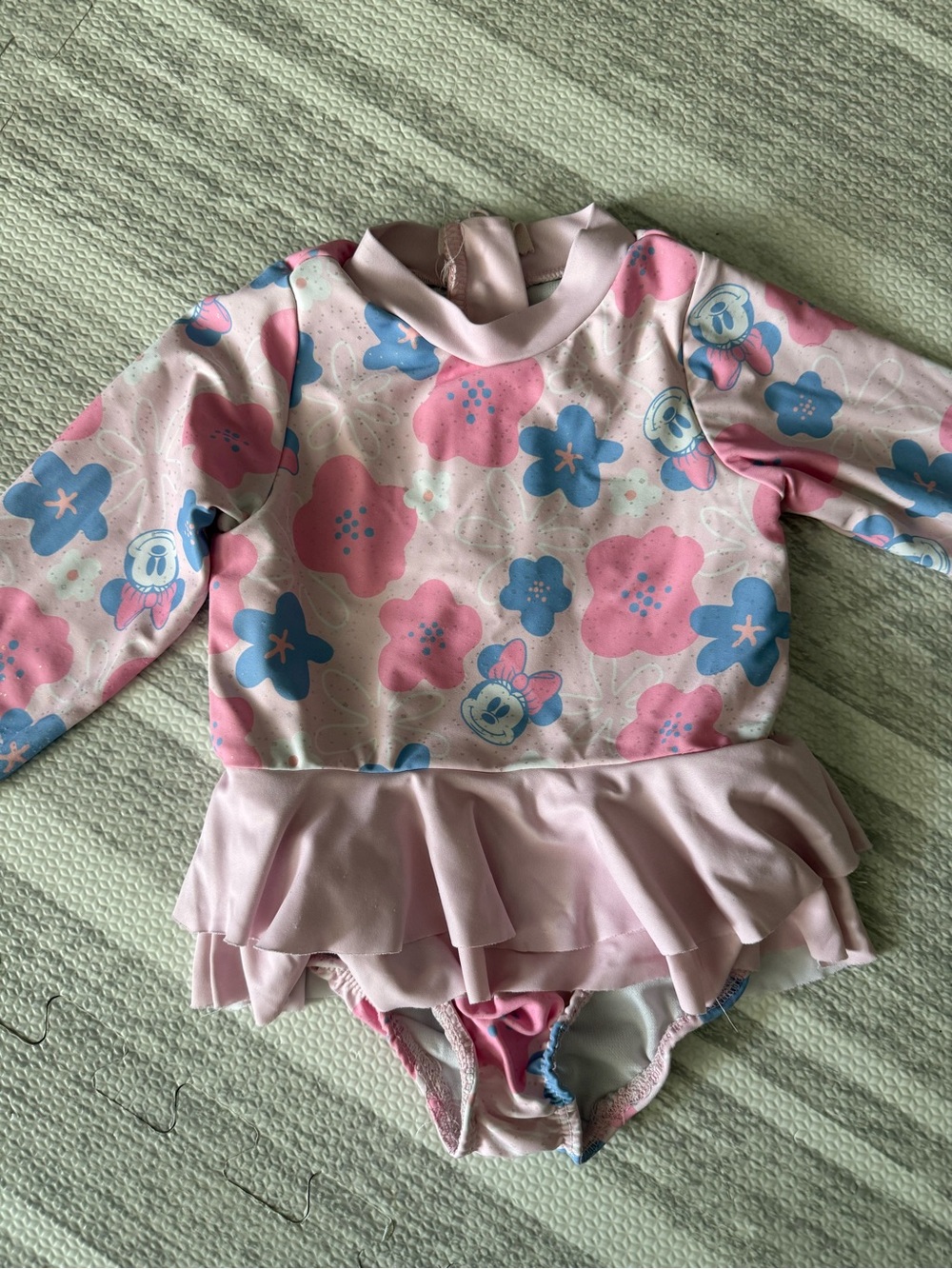 Disney Minnie Mouse bathing suit & Barbie bathing suit